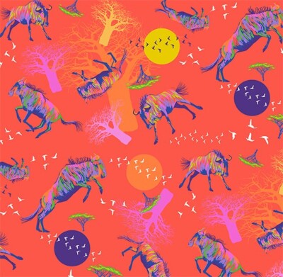 Half yd African Safari by FreeSpirit