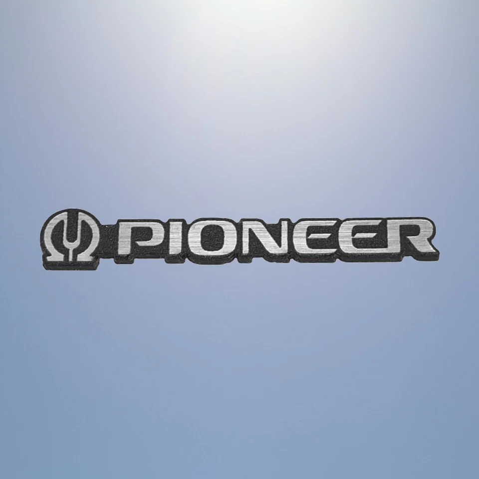Pioneer 35x6mm Badge Emblem ASK Logo Aufkleber Sticker Plate Aufkleber u.a.