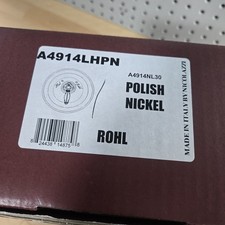 Rohl A4914LHPN Palladian 3/4" Thermostatic Trim Shower Valve NEW Polish Nickel