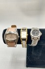 Anne Klein Women's Watches Lot of 3 Leather Two-Tone Stainless Steel Quartz — photo 1