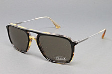 Prada PR06VS NAI5S2 Men's Sunglasses Top Black Havana 54mm Square Frame