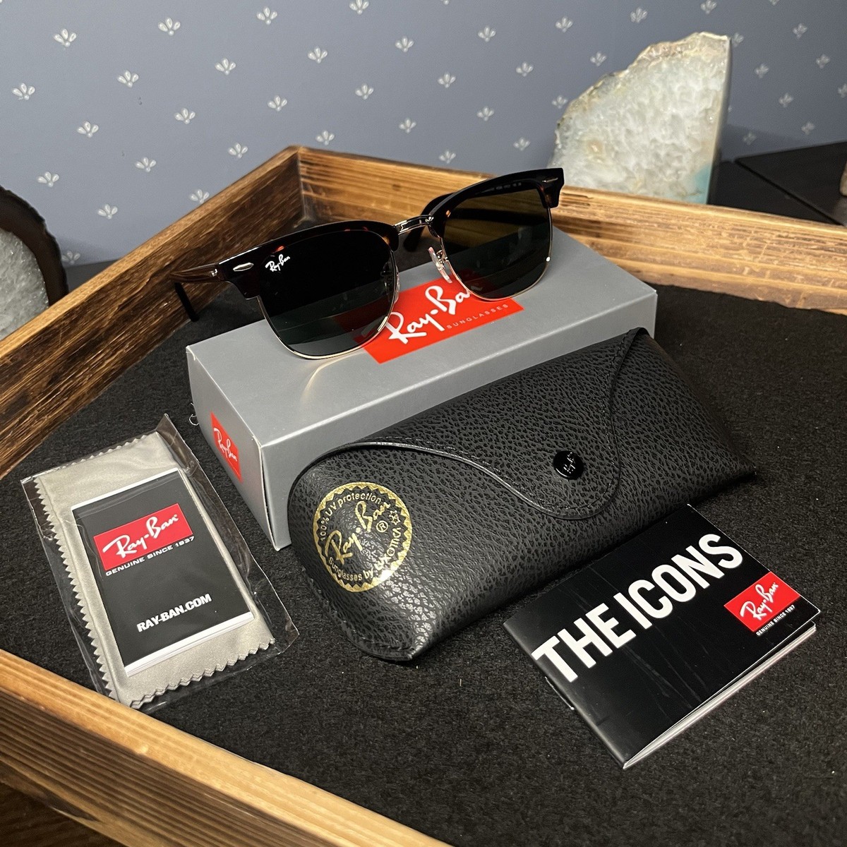 Ray-Ban RB3016 クラブマスター レイバン公式ストア】 Ray-Ban® CLUBMASTER REVERSE サングラス