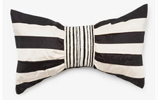 MacKenzie-Childs Marquee Bow Decorative Throw Pillow