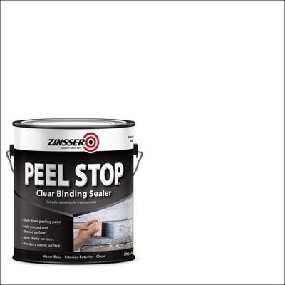 Zinsser Peel Stop Clear Bonding Primer 1 Gal  - Water-Based Sealer - Pack of 2