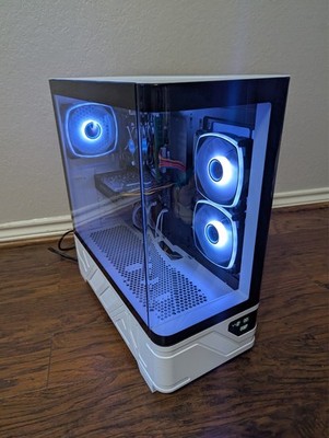 Gaming Desktop PC White ARGB 4.1Ghz GTX1660Ti 16GB 512GB SSD Win 11