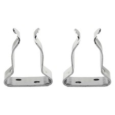 MARINE CITY Stainless Steel Storage Clips Hook Clamp 5/8"-1" Boat PacK of 2