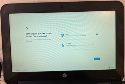 HP Chromebook TPN-Q151 Intel Celeron N3060 1.60GHz 4GB RAM