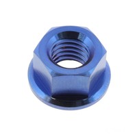 Mutter Kettenrad M8X1.25Mm Titan Blau FüR Suzuki Dr 600 Ru Dakar 1987-1989