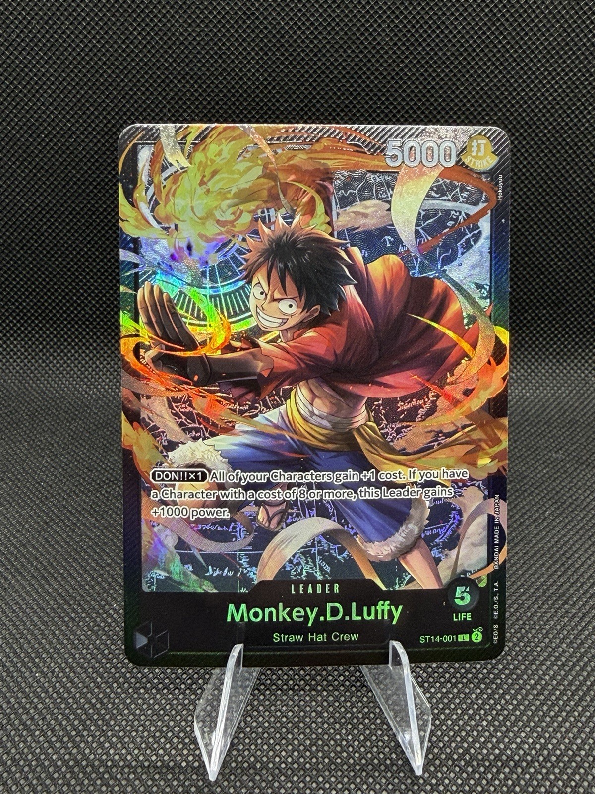 Monkey.D.Luffy (001) ST14-001 Starter Deck 14: 3D2Y Foil