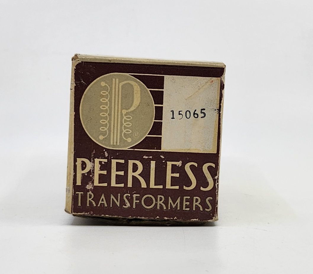 Vintage Peerless Transformers 15065 Altec Lansing Impedance 70