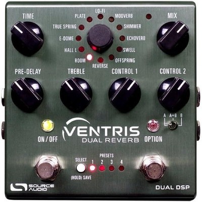 Source Audio SA262 Ventris Dual Reverb Effektpedal neues Modell