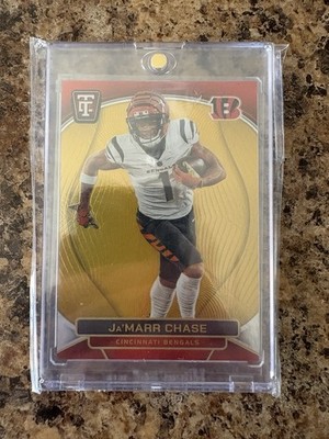 2024 Panini Totally Certified Ja'Marr Chase, Color and Number Match! 01/10!!