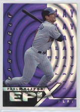 1998 Pinnacle Epix Play Purple Paul Molitor #E23 HOF g2x