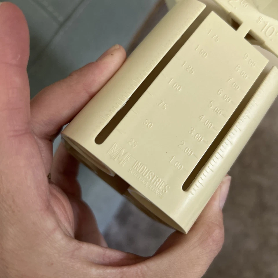 Classificador de moedas MMF Industries feito nos EUA - Imagem 3 de 4