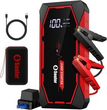 4000a Jump Starter Portable 12v Car Battery Booster Power Bank Pack Charger