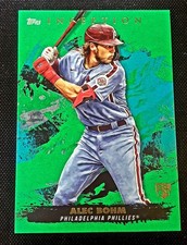 2021 Topps Inception - Alec Bohm #39 Green (RC)