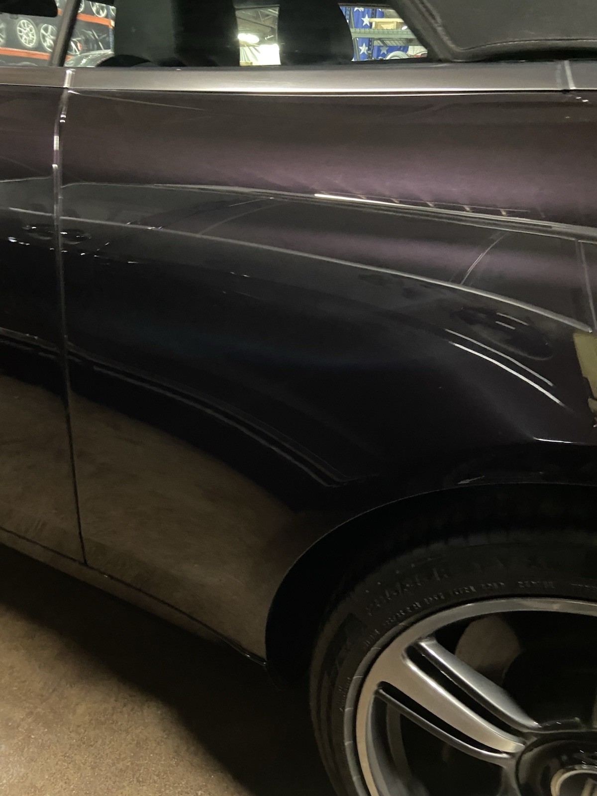 2017-2023 Rolls Royce Dawn Rear Left Quarter Panel Purple R95 OEM *NOTE*