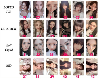 IVE - IVE SECRET Official Original book/DigiPack /Cupid /MD