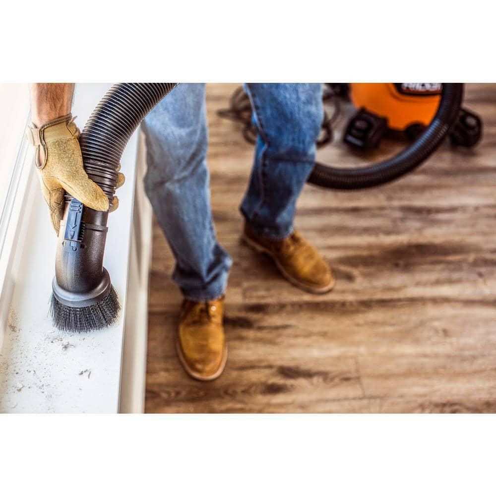 2-1/2 in. Locking Dusting Brush Accessory Shop Vac Attachment for RIDGID Wet Dry