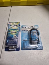 2 Nicorette Nicotine Gum Lozenge 2 Mg White Ice Mint 20 Ct Each Pocket Pack