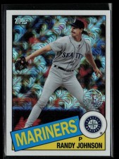 Randy Johnson #85TC-40 2020 Topps 1985 Topps Chrome Silver Pack Promo (Series 2)