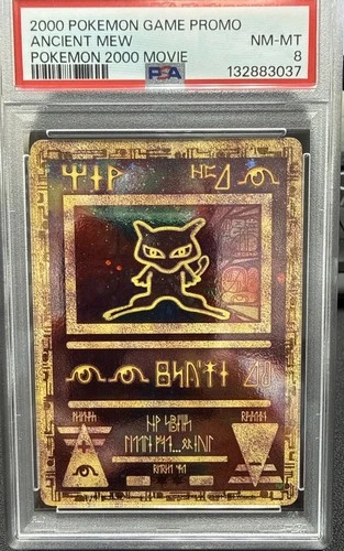 2000 POKEMON GAME MOVIE POKEMON 2000 MOVIE ANCIENT MEW PSA 8