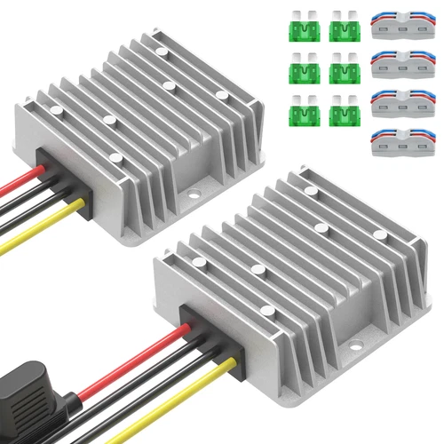 2 pcs 240W 20A Step Down Converter DC 17-55V to 12V Buck Regulator Golf Cart - product listing photo