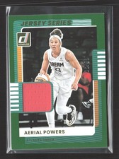 2025 Panini Donruss WNBA - Aerial Powers #32 Jersey Series Green /30