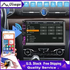 7" Touchscreen Wireless Double Din Car Stereo Apple Carplay Radio Screen FM/AM