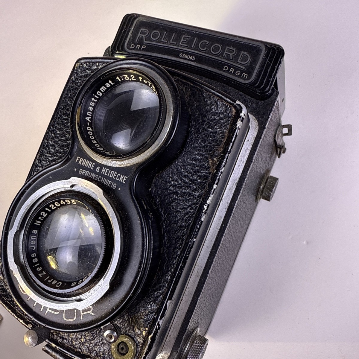 Vintage Rolleicord DRP DRGM Twin Carl Zeiss Lens Medium Format
