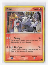 2006 Pokemon POP Series 2 Entei Cosmos Holo #1/17 LP Condition on eBay