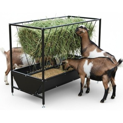 Livestock Automatic Feeder, Chicken Coop Feeding Trough w/ Anti-Corrosion Design