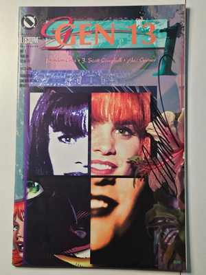 #ad #ad Gen 13 #1 Variant Cover K Verti Gen Variant IMAGE MINT signed. J Scott Campbell $74.99