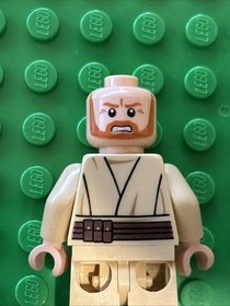 Lego Obi-Wan Kenobi Minifigure #sw0489 Set #75021 Republic Gunship