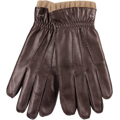 chinese dress ladies Classic Mens Black Leather Wrist Length Gloves (Size 10) | 19th Century | Historical | Vintage main image 1