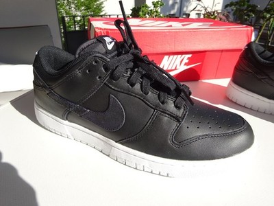 NIKE DD7099-001 Dunk Low SE Damen Sneaker Leder Custom gemalt Gr.42,5(UK8) Neu