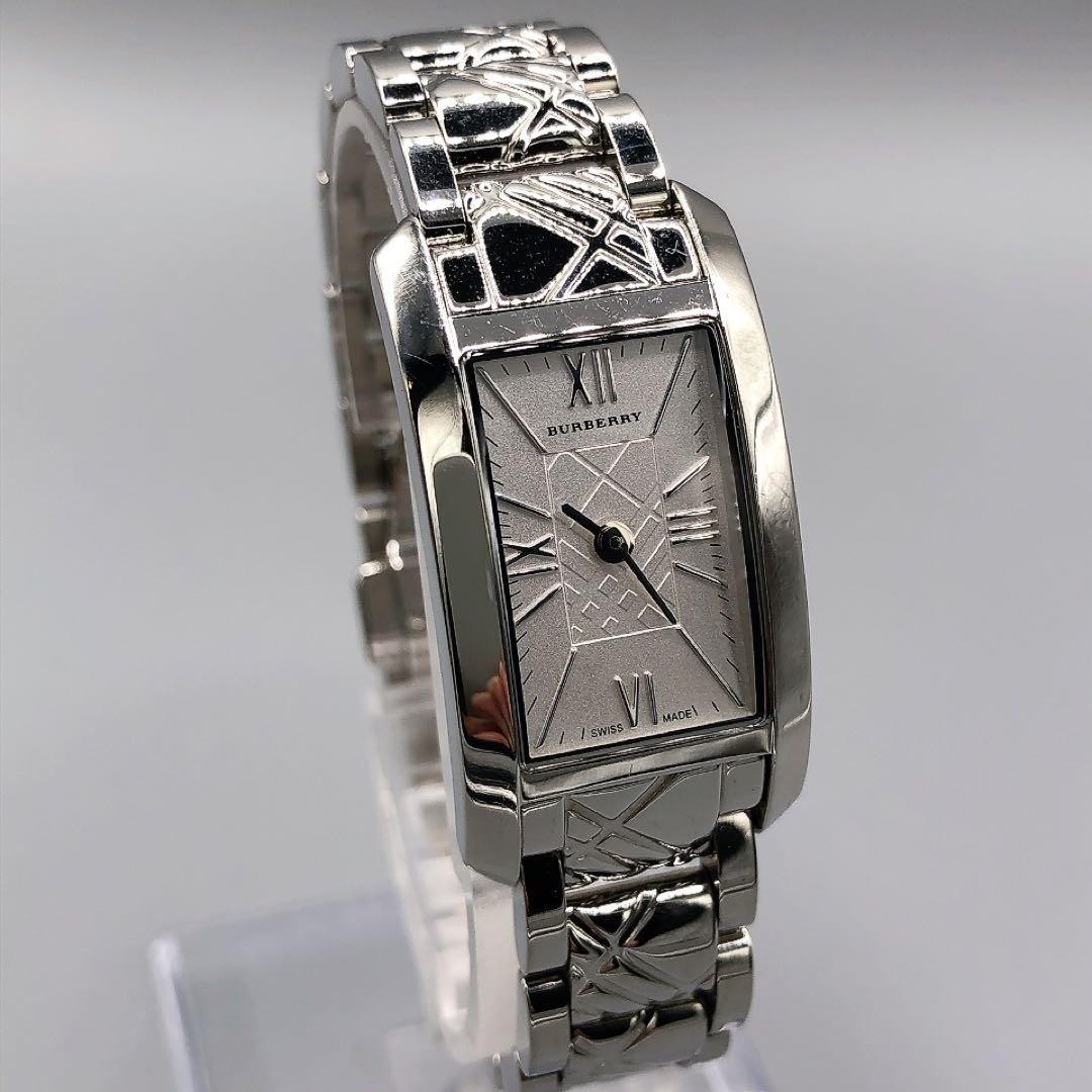 Burberry BU1091 Rectangular Quartz Wristwatch Aut… - image 3