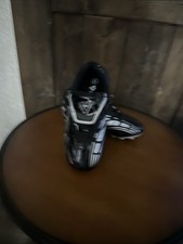 Vizari Striker FG Soccer Cleats, Black/Silver 8C Little KIDS