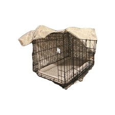 30" dog crate and pad medium