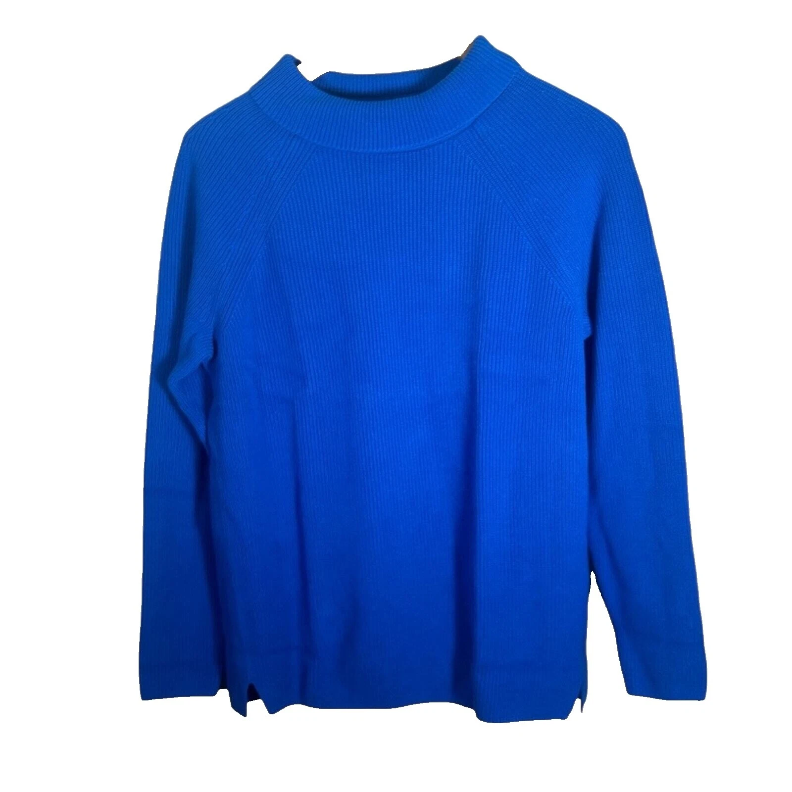 Petites Long Sleeve Solid Sweaters for Women