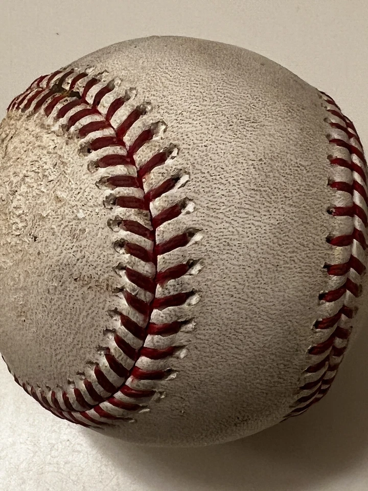 MLB Autenticado-Robinson Cano ÚNICO Hit #2629 y Dominic Smith Falta de Gallen Foto 4 de 4