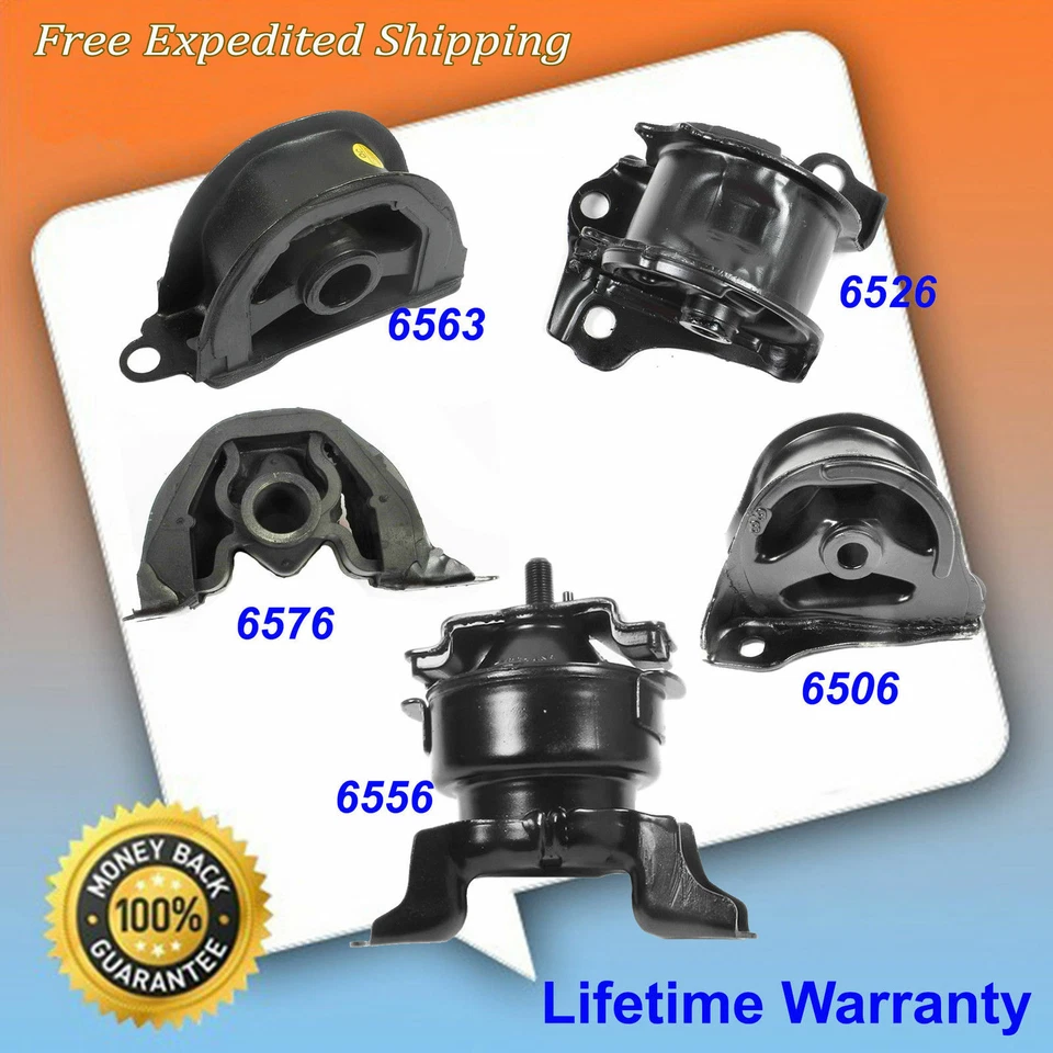 Honda CRV 1998-2001 2,0 L motor y transmisión conjunto de montaje 5 piezas para manual Foto 2 de 3