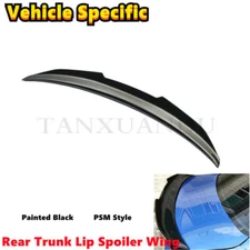 Painted Fit For 2014-2020 BMW 2 Series F22 Coupe Rear Trunk Lip Spoiler Wing PSM