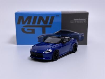 Nissan Fairlady Z Version St 2023 Bleu Rhd 1:64 Echelle Mini GT