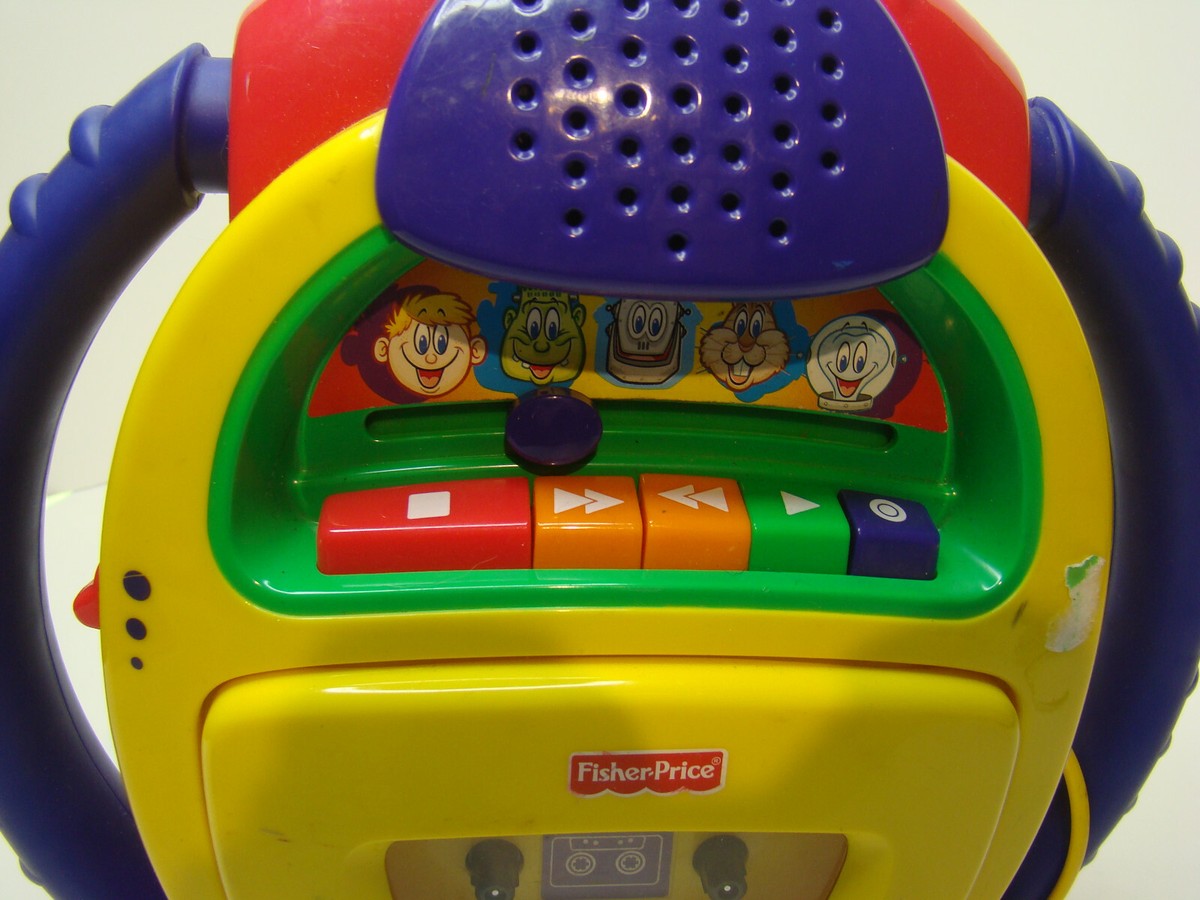 Fisher-Price Tuff Stuff Cassette Recorder Voice Tape Player 2002