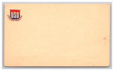 Unused U.S.O. Military Postcard 26969