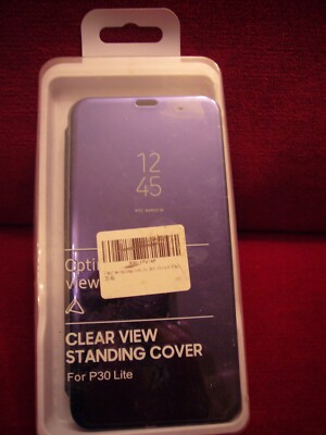 Clear View Standing Cover Huawei P30 Lite neu