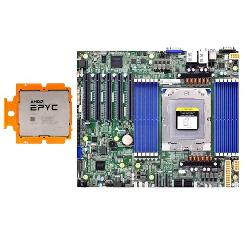 AMD EPYC ZEN4 9354 32C/64T + T2SEEP SP5 9004/9005 Motherboard ATX DDR5 TDP400W - 第 1/4 張圖片