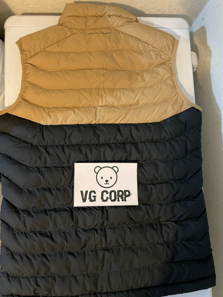 Rad Padded Columbia Mens Size XXL Omni Heat Puffer Vest Jacket