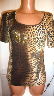 NICE CONNECTION edles super leichtes Damen Shirt mit Strass, Gr. S  -neuwertig -